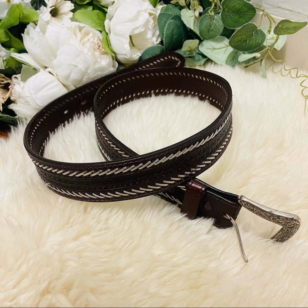 Men’s Top Grain Bridle Belt Nicely Stitched Size 34
40.5”